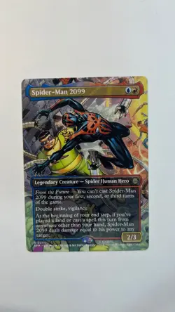 MTG Marvel Spider-Man 2099 Borderless #0205 Magic The Gathering - Image 1