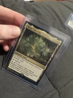 Three Tree City Legendary Land MTG Bloomburrow Regular - Image 1