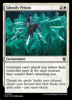 Ghostly Prison - Murders at Karlov Manor Commander - MTG - Image 1