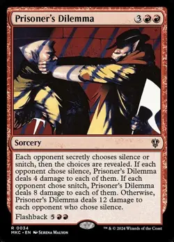 Prisoner's Dilemma - Murders at Karlov Manor Commander - MTG - Image 1