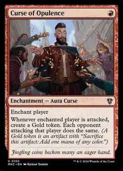Curse of Opulence - Murders at Karlov Manor Commander - MTG - Image 1