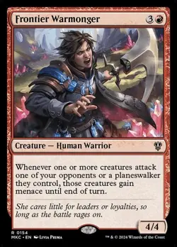 Frontier Warmonger - Murders at Karlov Manor Commander - MTG - Image 1