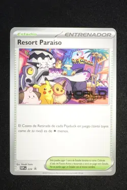 Pokemon Worlds 2025 Latin America Paradise Resort 224 Anaheim Promo - NM - Image 1
