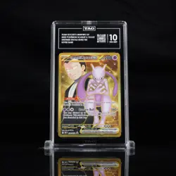 TAG 10 Gem Mint - Team Rocket's Mewtwo ex - 240/182 - Destined Rivals - Pokemon - Image 1