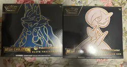 Pokemon TCG Mega Evolution Pokemon Center Elite Trainer Box ETB Pair - Image 1