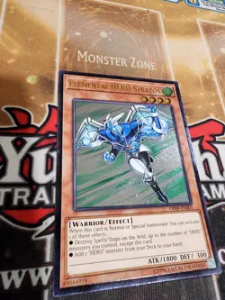 Yugioh Elemental Hero Stratos OP09-EN001 Ultimate Rare LP - Image 2