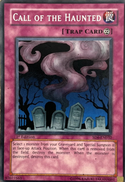 Call Of The Haunted - SD6-EN032 - 1st Edition - Common YuGiOh TCG Card - Image 1
