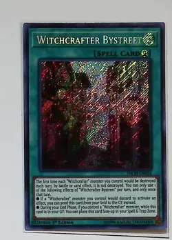 Witchcrafter Bystreet - INCH-EN024 - Secret Rare - 1st Edition - Yugioh - Image 1