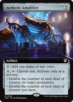 Aetheric Amplifier (Extended Art) Aetherdrift Commander Near Mint - Image 1
