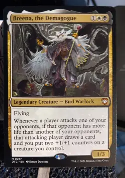 MTG Breena the Demagogue 217 Commander: Outlaws Thunder Junction MTG - Image 1