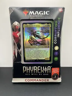 Magic The Gathering Phyrexia Commander Deck - Corrupting Influence - New - Image 1