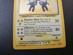Pokemon TCG Magneton Base Set 9/102 Holo Wizards Of The Coast MP - Image 2