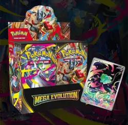 Pokemon TCG: Mega Evolutions ME01: Enhanced Booster Box SEALED With PROMO - Image 1