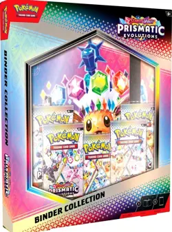 Pokemon TCG SV8.5 Prismatic Evolutions Binder Collection Box Factory Sealed - Image 1