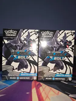 Pokemon TCG Black Bolt Booster Bundles SEALED X2 Ships SAME/NEXTDAY!! - Image 1