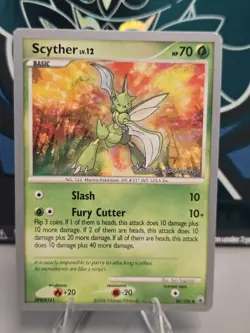 Pokemon Scyther 2008 (Tristan Robinson) 46/100 World Championship Decks Regular - Image 1