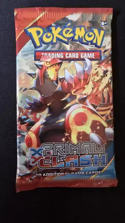Pokemon TCG XY Primal Clash Booster Pack New & Sealed GROUDON Artwork+ - Image 1