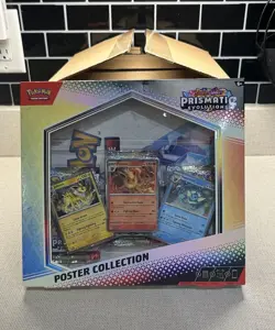 CASE OF 6 Pokemon Prismatic Evolutions Poster Collection - Image 1