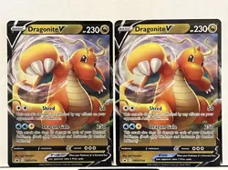 (x9) Pokemon TCG Dragonite V SWSH Black Star Promo SWSH154 Promo - Image 4