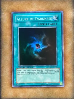 Yugioh Allure of Darkness RGBT-ENSE2 Super Rare Limited Edition NM - Image 1