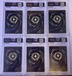 Disney Lorcana D100 Collectors Edition 6 Card Set PSA 9 Complete Global Ship - Image 2