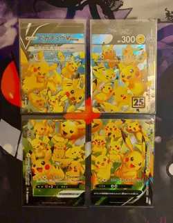 Pokemon Card Pikachu V-UNION RRR 025-028/028 S8a 25th Anniversary JAPANESE - Image 1