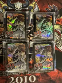 Konami Official Card Sleeves - Albaz & Ecclesia - 200 (4x Packs) New! - Image 1