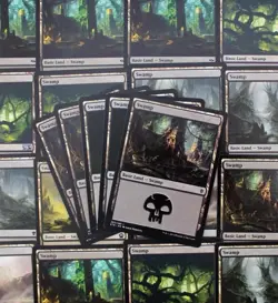 Magic: the Gathering Basic Lands 1,000 Swamp Cards 636996769180 - Image 1
