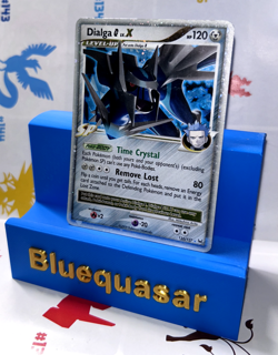 Dialga G LV. X Platinum Holo Ultra Rare Card 122/127 Pokemon TCG English LP+ - Image 1