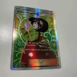 Erika's Hospitality (Full Art) 174/181 Sm-Team Up Holo Custom Fan Art Card - Image 1