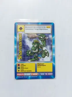 Sharmamon French Digimon Card Bandai 2000 Bo-115 Series 3 French Card - Image 1