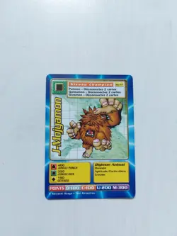 J-Mojyamon Carte Digimon Francais Bandai 2000 Bo-117 Serie 3 French Card - Image 1