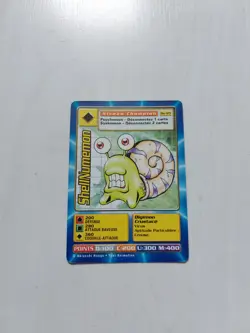 Shellnumemon French Digimon Card Bandai 2000 Bo-123 Series 3 French Card - Image 1