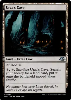 MTG Urza's Cave Normal NM Modern Horizons 3 Magic 234 - Image 1