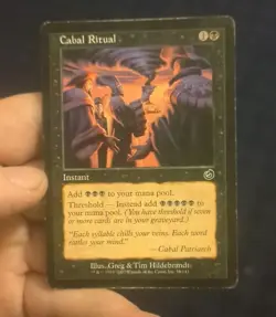 MTG Cabal Ritual Torment NM Regular Magic The Gathering - Image 1