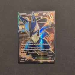 Pokemon TCG Lucario EX 107/111 Furious Fists Full Art Holo Rare LP - Image 1