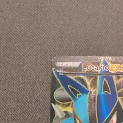 Pokemon TCG Lucario EX 107/111 Furious Fists Full Art Holo Rare LP - Image 3