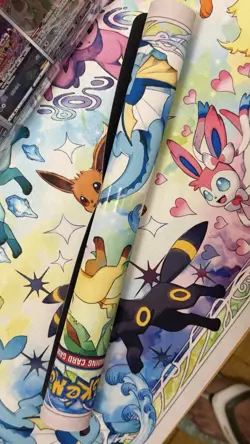 Pokemon Prismatic Evolutions Super Premium Collection SPC box Eevee Playmat🤩 - Image 2