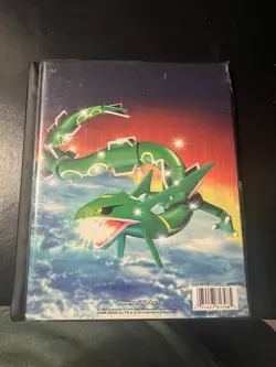 2005 Pokemon TCG EX Deoxys Binder Very Rare 4 Pocket - Image 4