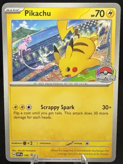 Pokemon TCG Pikachu World Championships 2024 Black Star Promo SVP EN 190 - Image 1