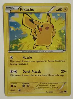 Pokemon TCG Pikachu 42/146 Cosmos Holo Promo Near Mint - Image 1