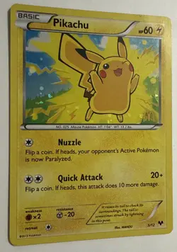 Pokemon TCG Pikachu 42/146 Cosmos Holo Promo Near Mint - Image 2