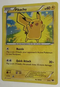 Pokemon TCG Pikachu 42/146 Cosmos Holo Promo Near Mint - Image 3