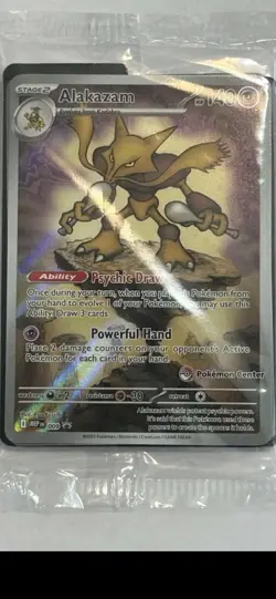 Alakazam 009 Pokemon Mega Evolutions - ETB Promo Sealed - Image 1
