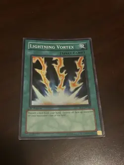 Lightning Vortex FET-EN040 1st Edition Super Rare Holo - Image 2