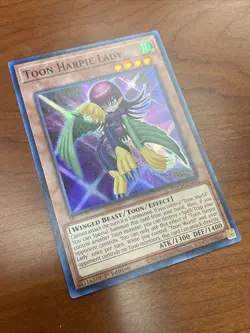 Yugioh! Toon Harpie Lady - TOCH-EN002 - Super Rare - 1st Edition - NM - Image 2