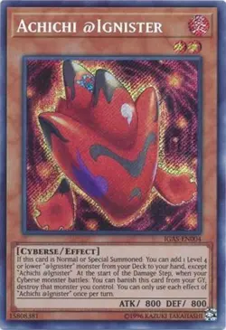 Yugioh! LP Achichi @Ignister - IGAS-EN004 - Secret Rare - Unlimited Edition Ligh - Image 1