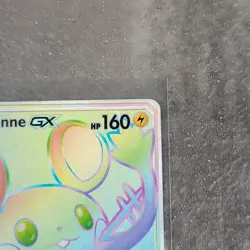 Pokemon TCG Unbroken Bonds Dedenne GX 219/214 Secret Rare Rainbow Card - Image 4