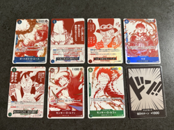 ONE PIECE TGC 3rd Anniv Treasure Campaign Luffy Ace Sabo Promo Card Complete Set - Image 1