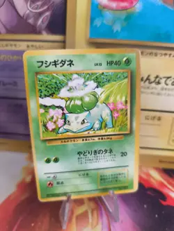 Pokemon Karte Card Base expansion set no rarity japanese Bulbasaur Bisasam LP - Image 1